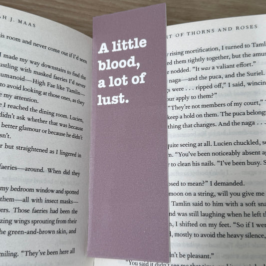Bloodlust Bookmark