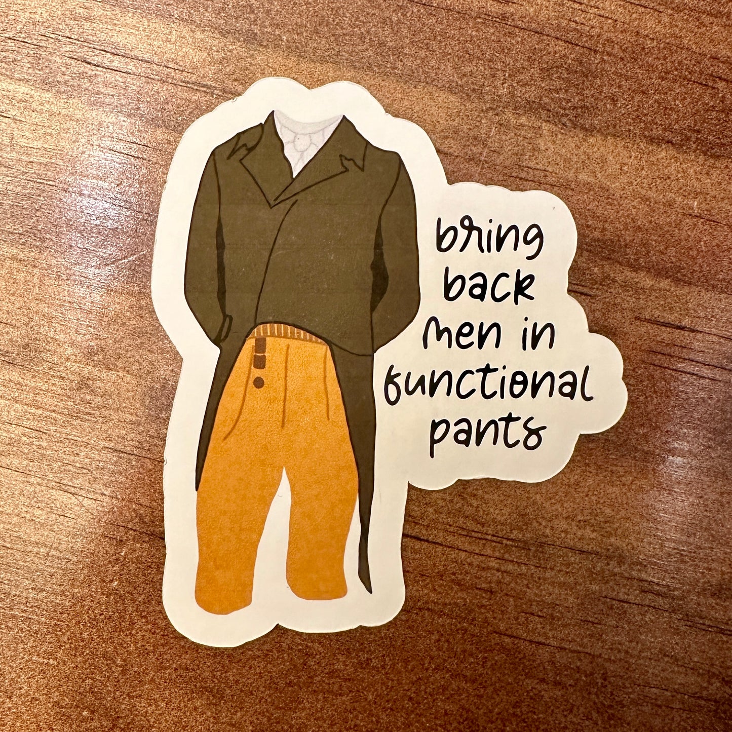 Men in Functional Pants Magnet