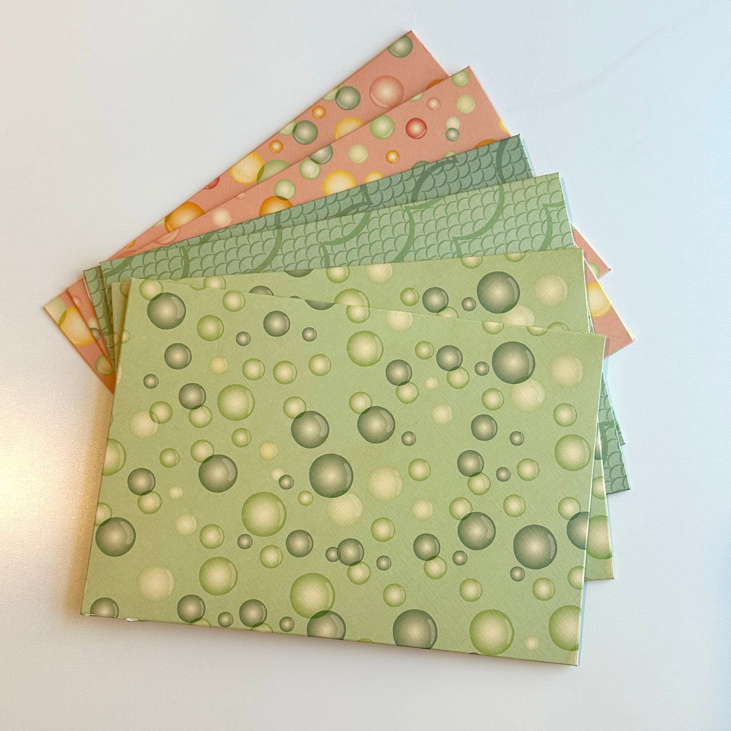 Underwater Envelopes (Set of 6)