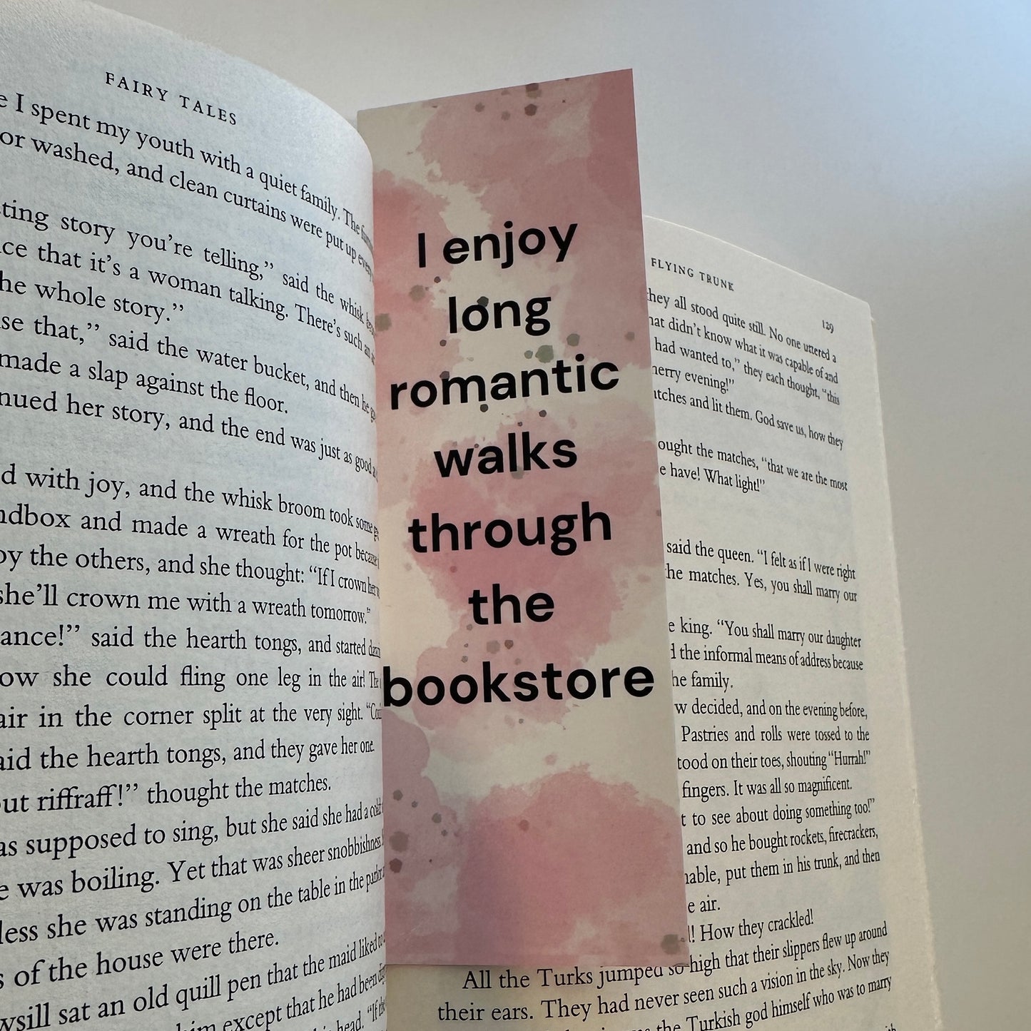 Long Romantic Walks Bookmark