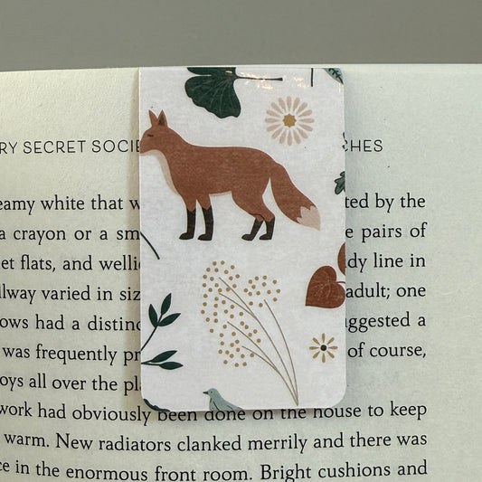 Autumn Fox Magnetic Bookmarks (Set of 2)