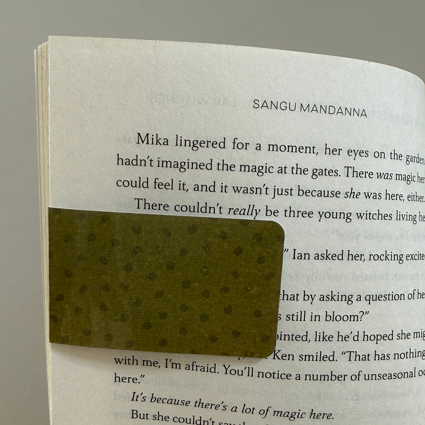 Fall Polka Dot Magnetic Bookmarks (Set of 2)