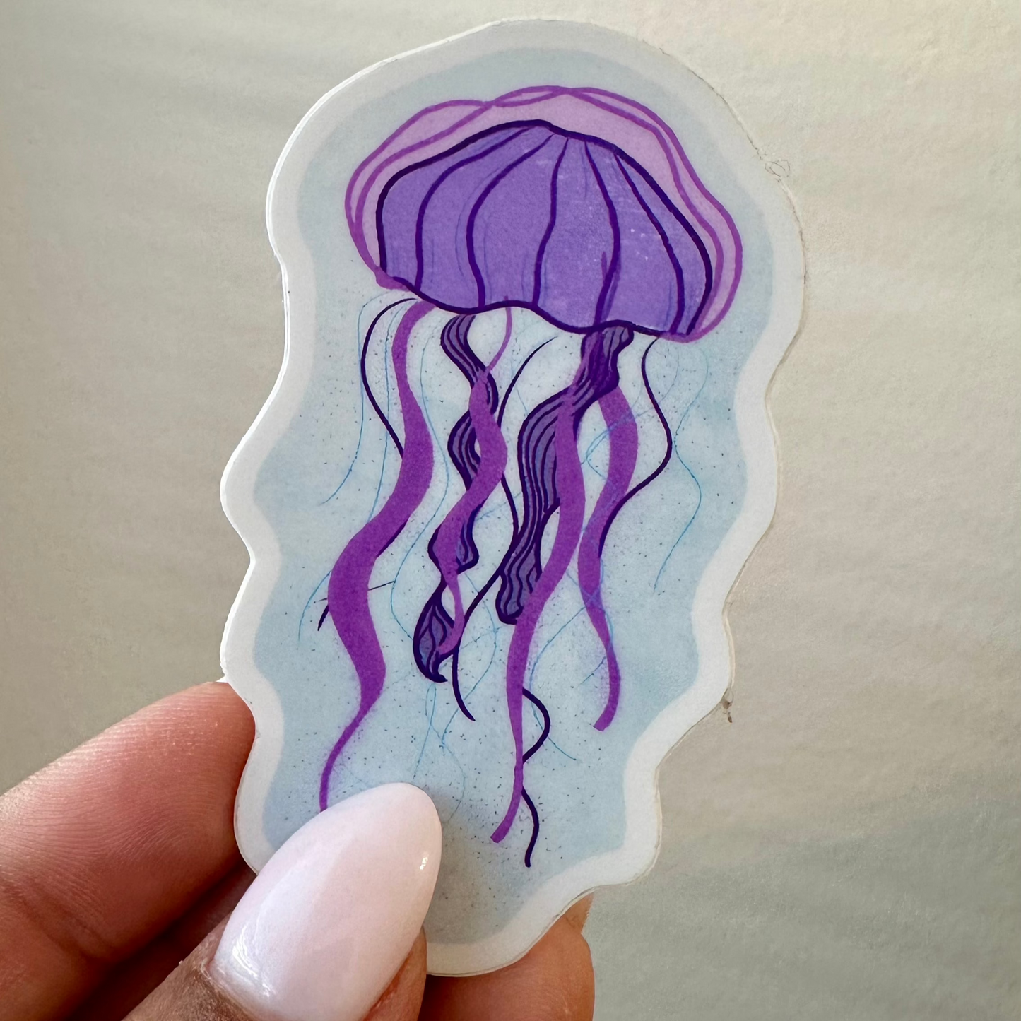 Jellyfish Vinyl Sticker