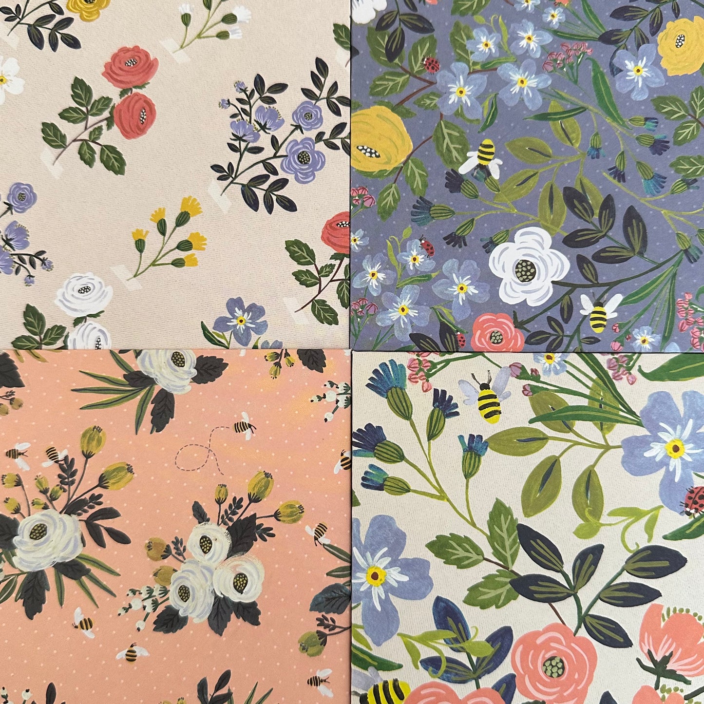 Floral Envelopes (Set of 12)
