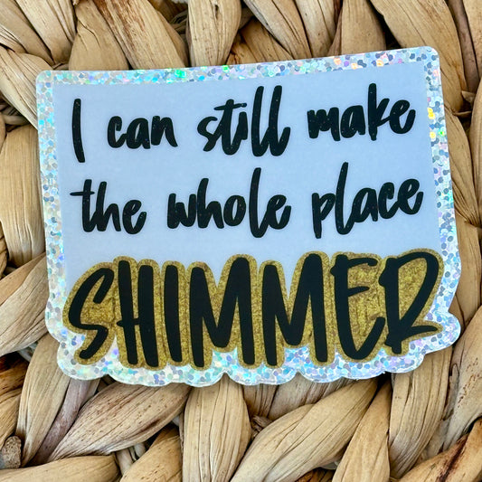 Bejeweled Vinyl Sticker