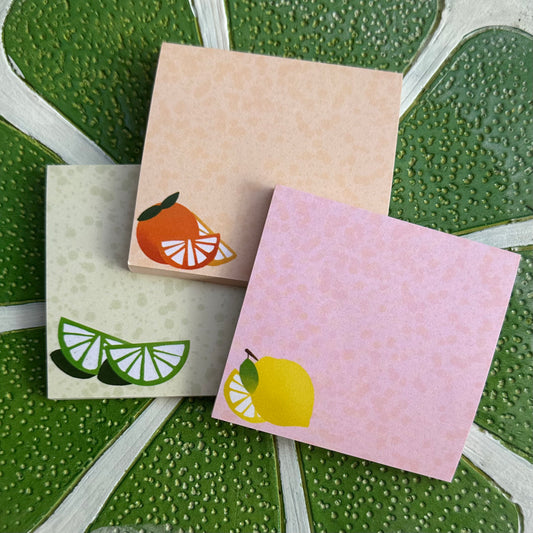 Citrus Burst 3X3 Post-it Notes - Pack of 3