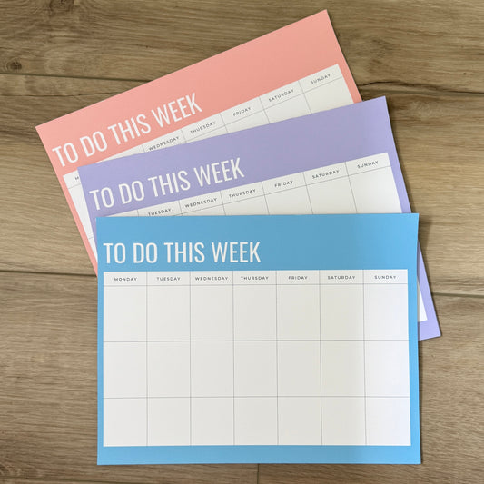 Color Pop Weekly Planner