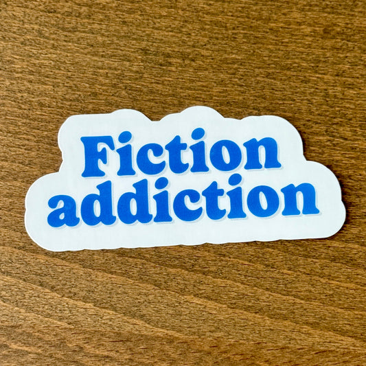 Fiction Addiction Vinyl Sticker