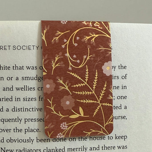 Golden Fall Magnetic Bookmarks (Set of 2)