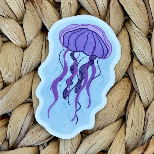 Jellyfish Vinyl Sticker